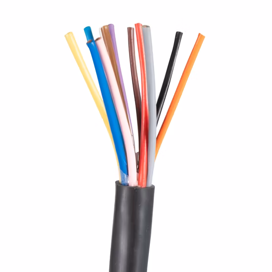 Cable de alta calidad para la construcción de viviendas, sistema de seguridad, resistencia al fuego, pantalla a prueba de llamas, cable de alarma multinúcleo