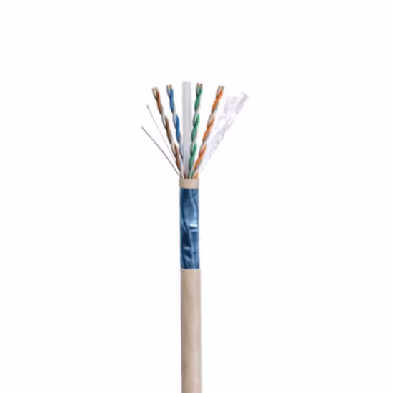 Cable de datos de cobre desnudo CAT6 U/UTP, 4