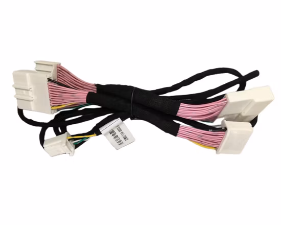 Fabricación profesional de mazos de cables automotrices personalizados para el reemplazo del cable de alimentación del sistema de seguridad Infiniti 3D View