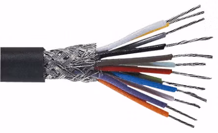 Cable de alarma multinúcleo de alta calidad, 1,0 mm2, 2,5 mm2, 1,5 mm2, sistema de seguridad, resistencia al fuego, Cable de alarma a prueba de llamas, Cable Flexible