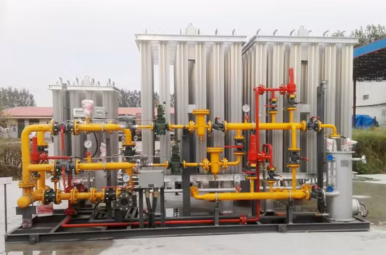Reductor de gas GNC de alta presión industrial